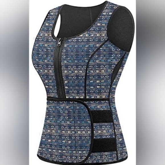 WAIST TRAINER NEOPRENE Sweat Vest Waist Trainer with Belt 3XL - Picture 1 of 4
